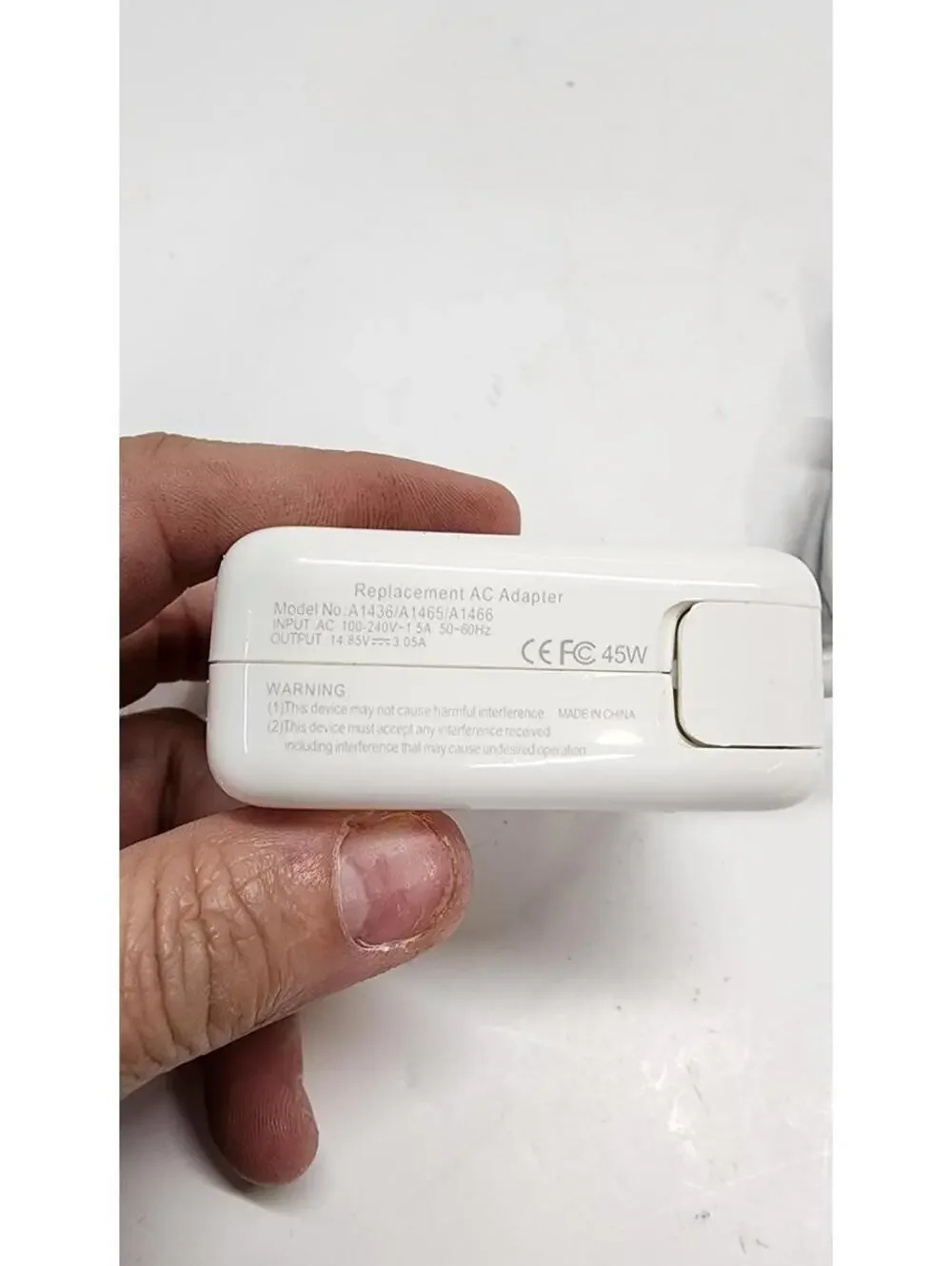 EUC Apple MagSafe 2 Power Adapter tested works perfect